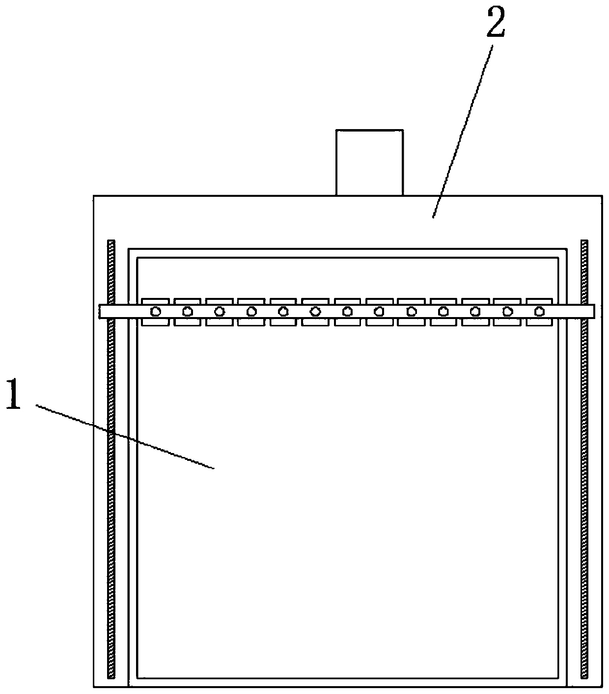 OCA optical film cutting device and cutting method