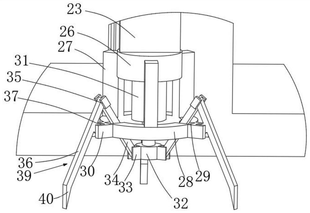 Small casting clamping and carrying device