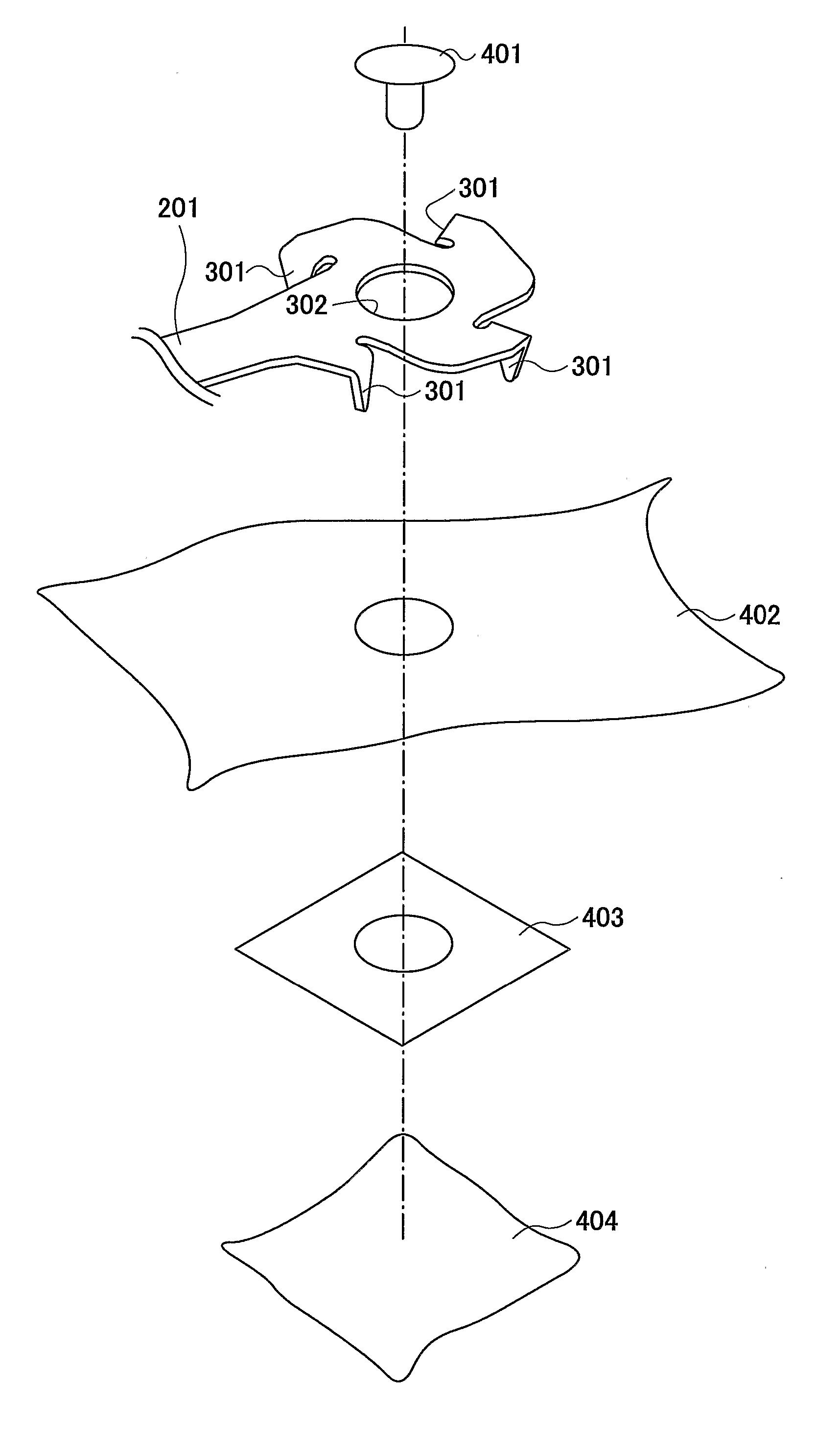 Interior Material Structure for Vehicle