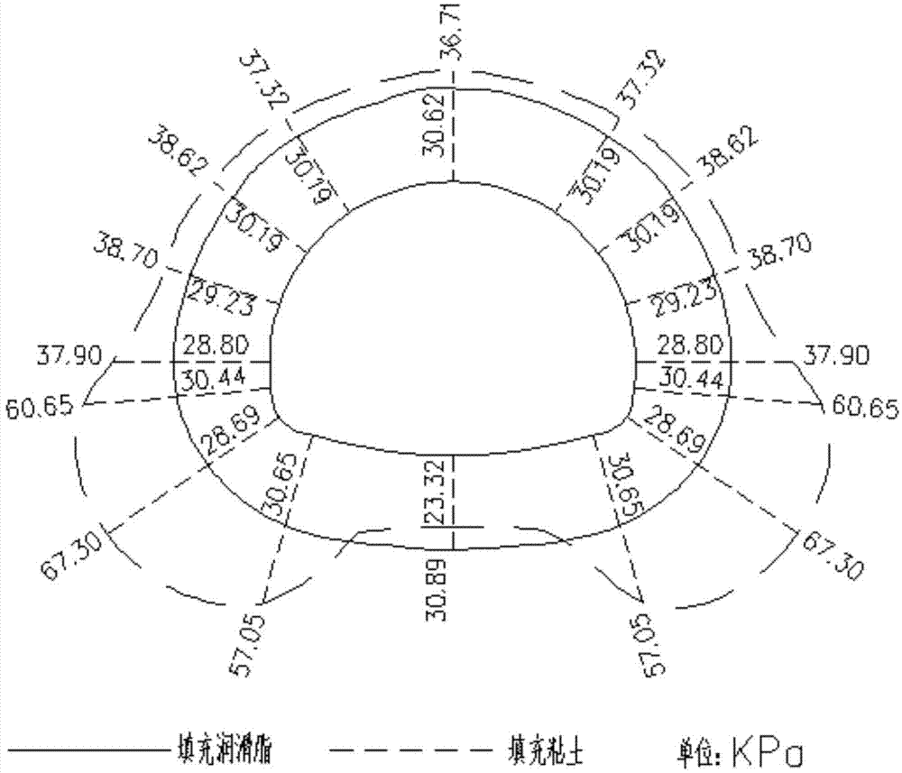 Tunnel lining structure uniform load test system and sealing method thereof