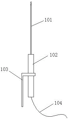 Line inspection device for 110 type voice distribution frame