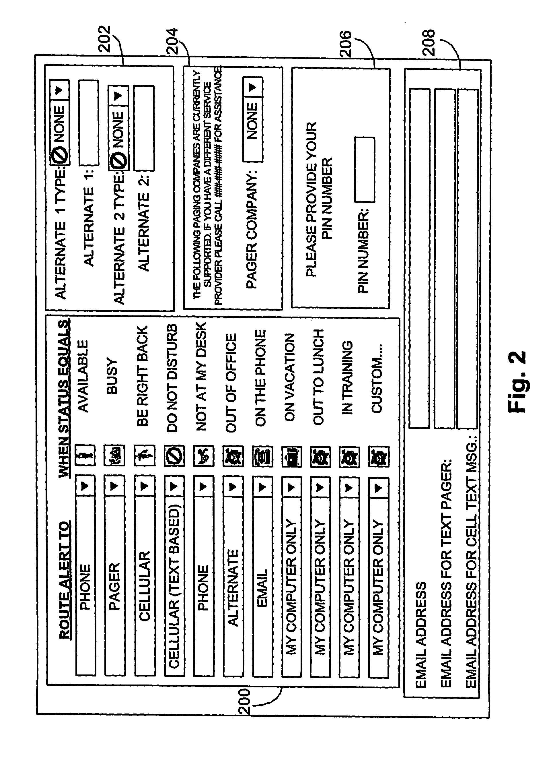 Method and apparatus for remote alarm data delivery
