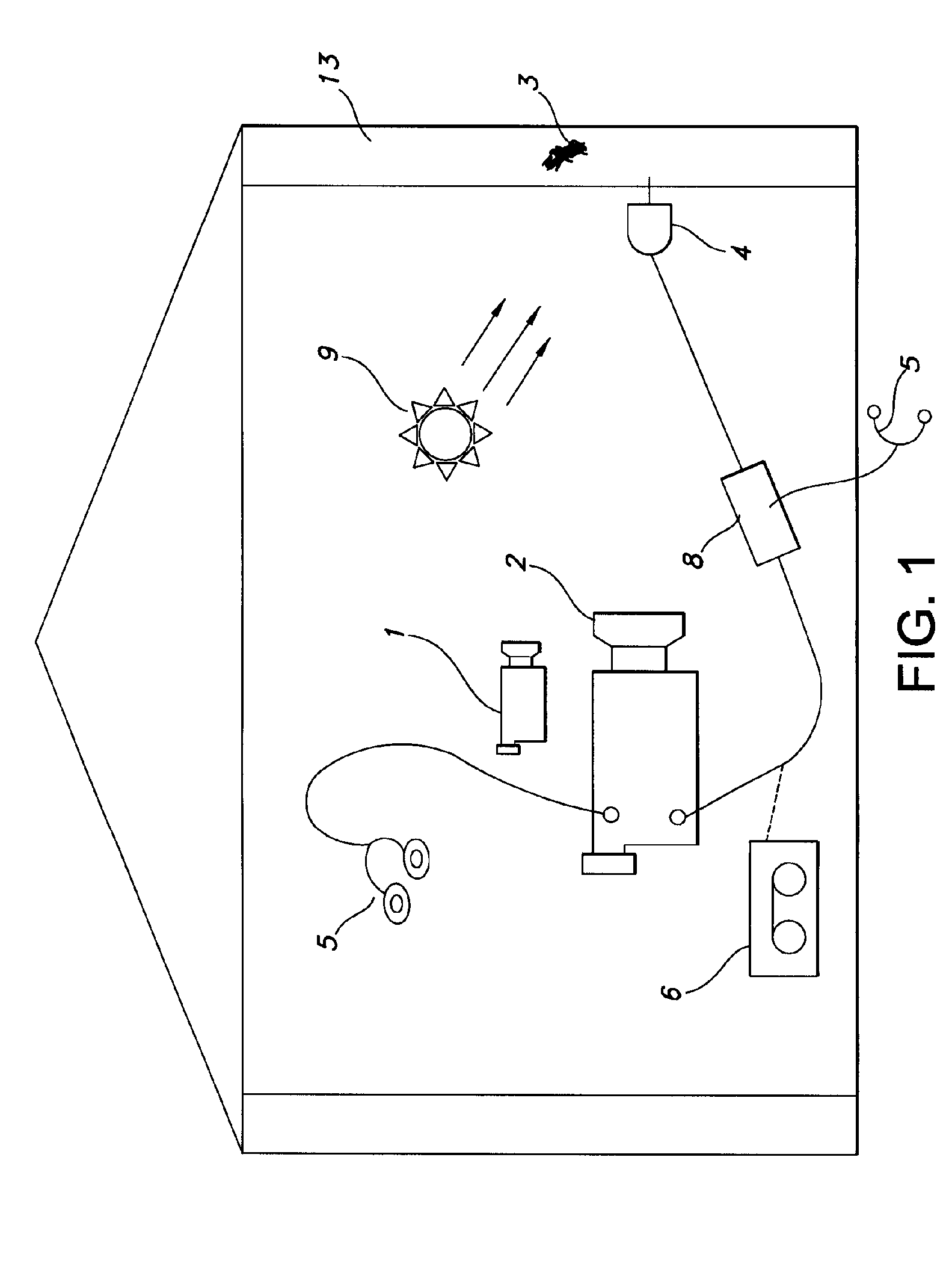 Method to detect termite infestation in a structure