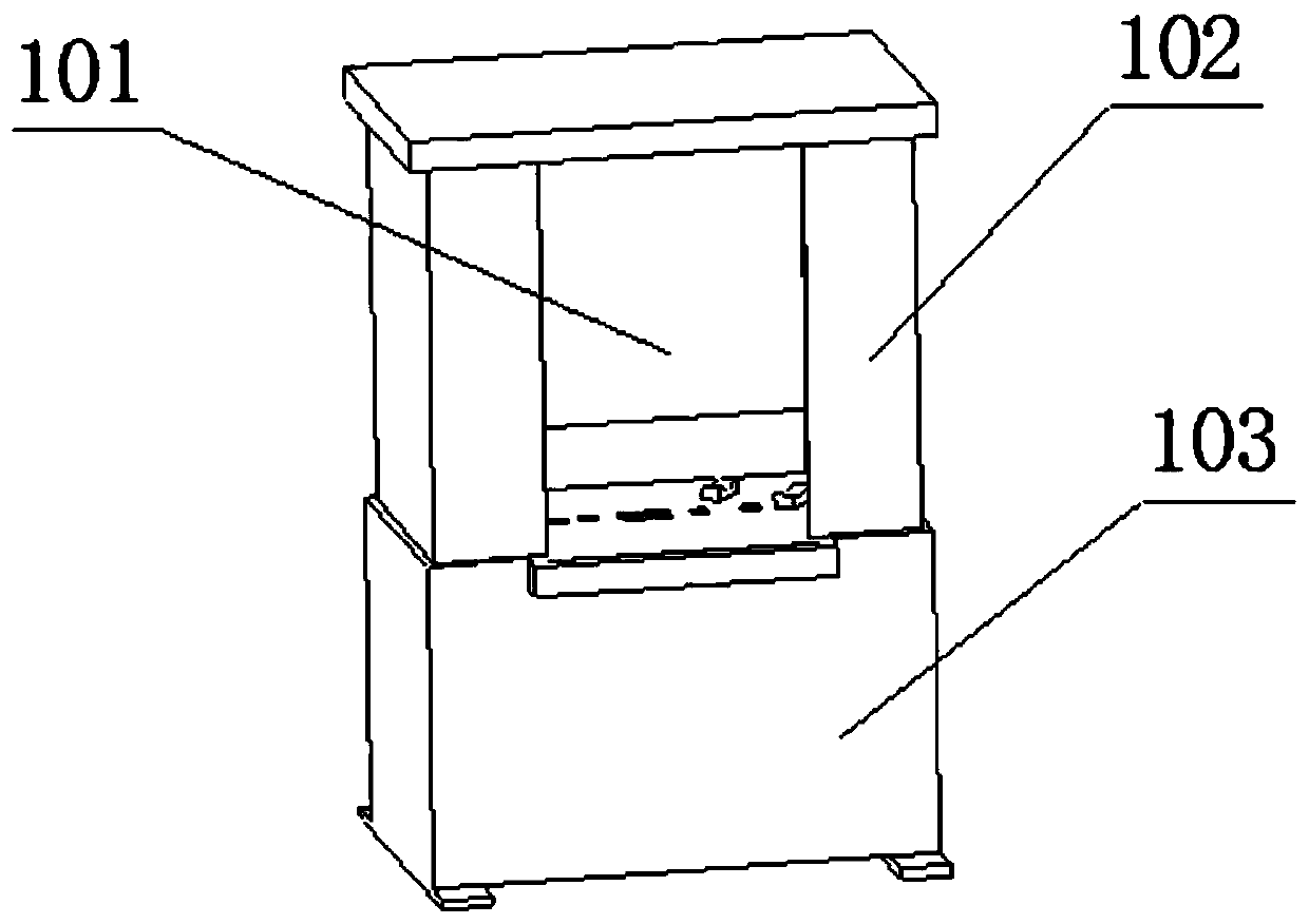 Upset forging shearing straightening testing machine