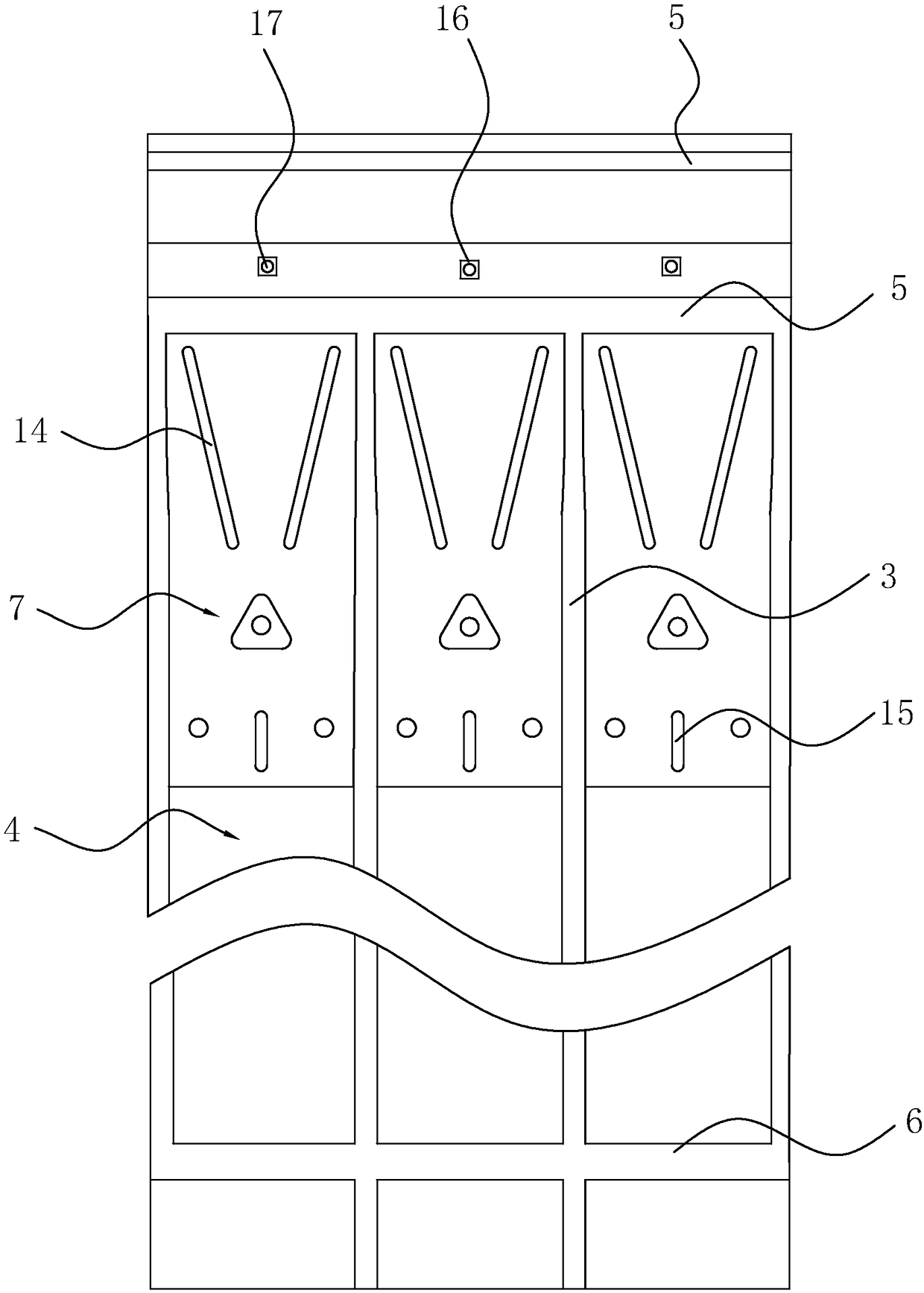 Air column bag for cold chain transportation