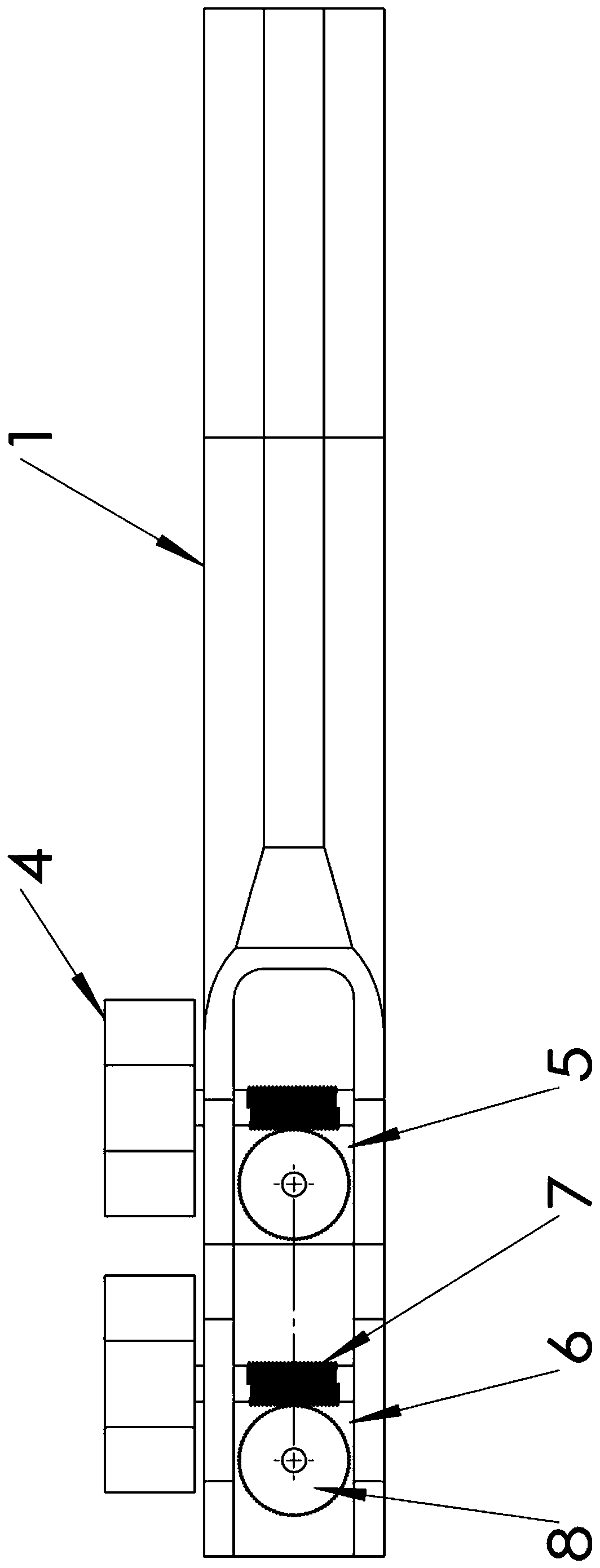 Violin pitch adjusting device