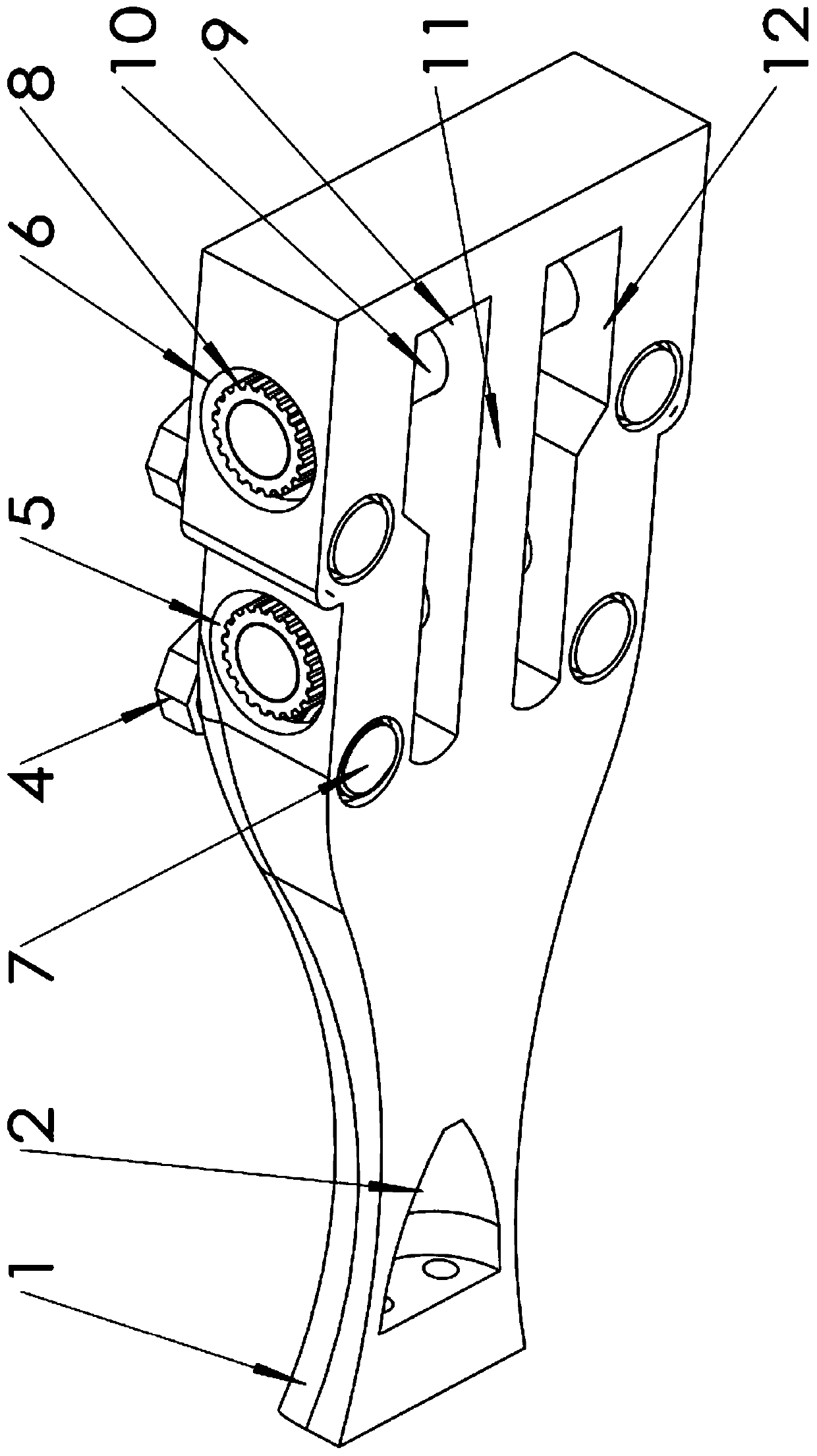 Violin pitch adjusting device