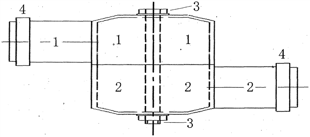 Translation folding irrigation machine