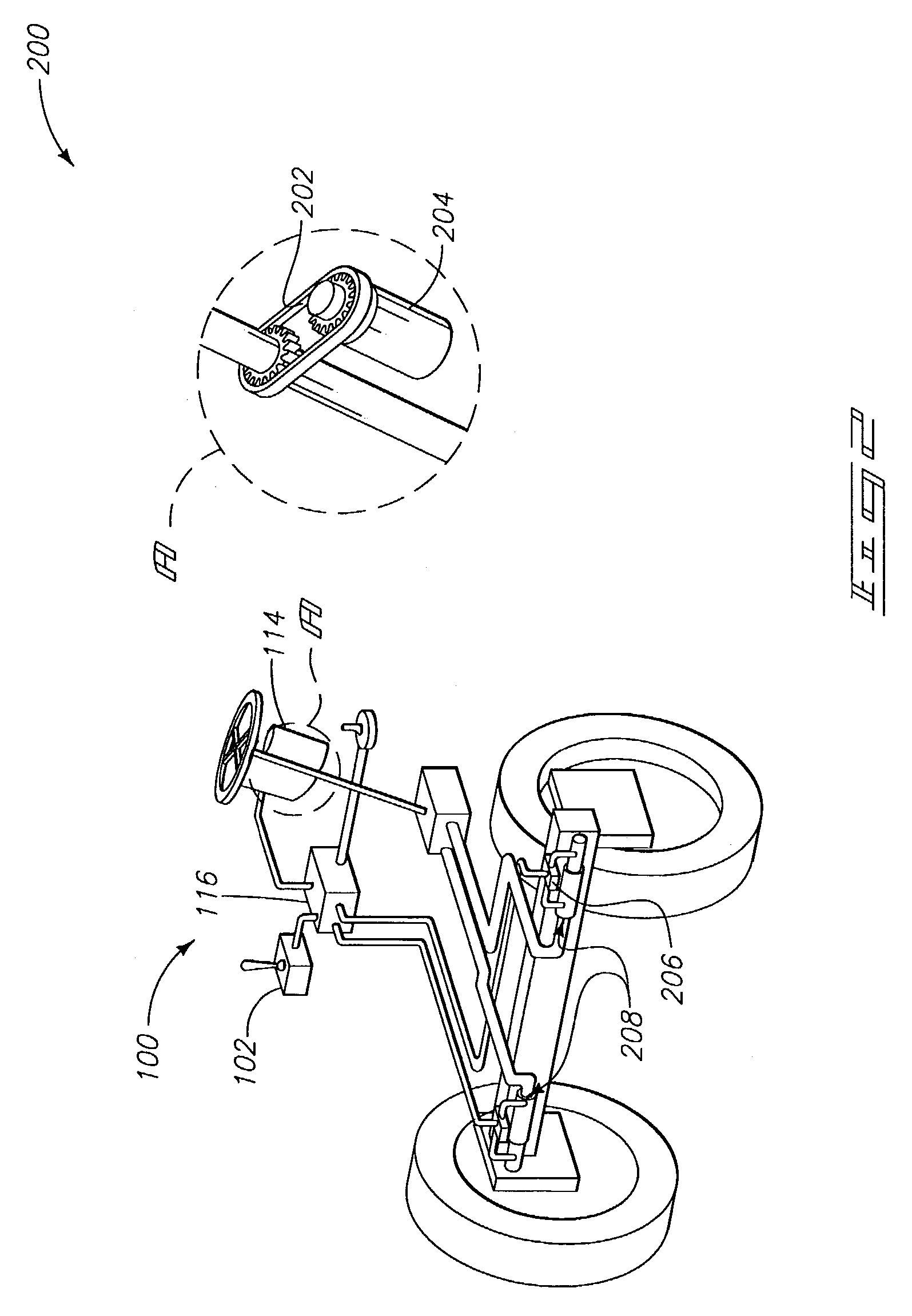 Auto-steering apparatus and method