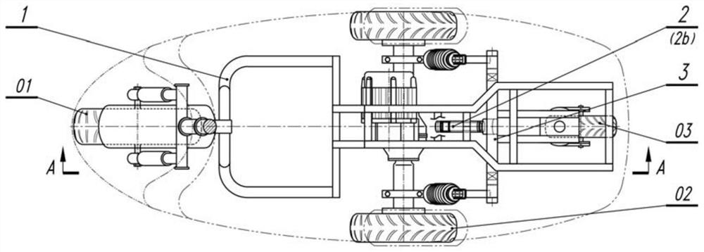 Dynamic balance car with cross-shaped wheels