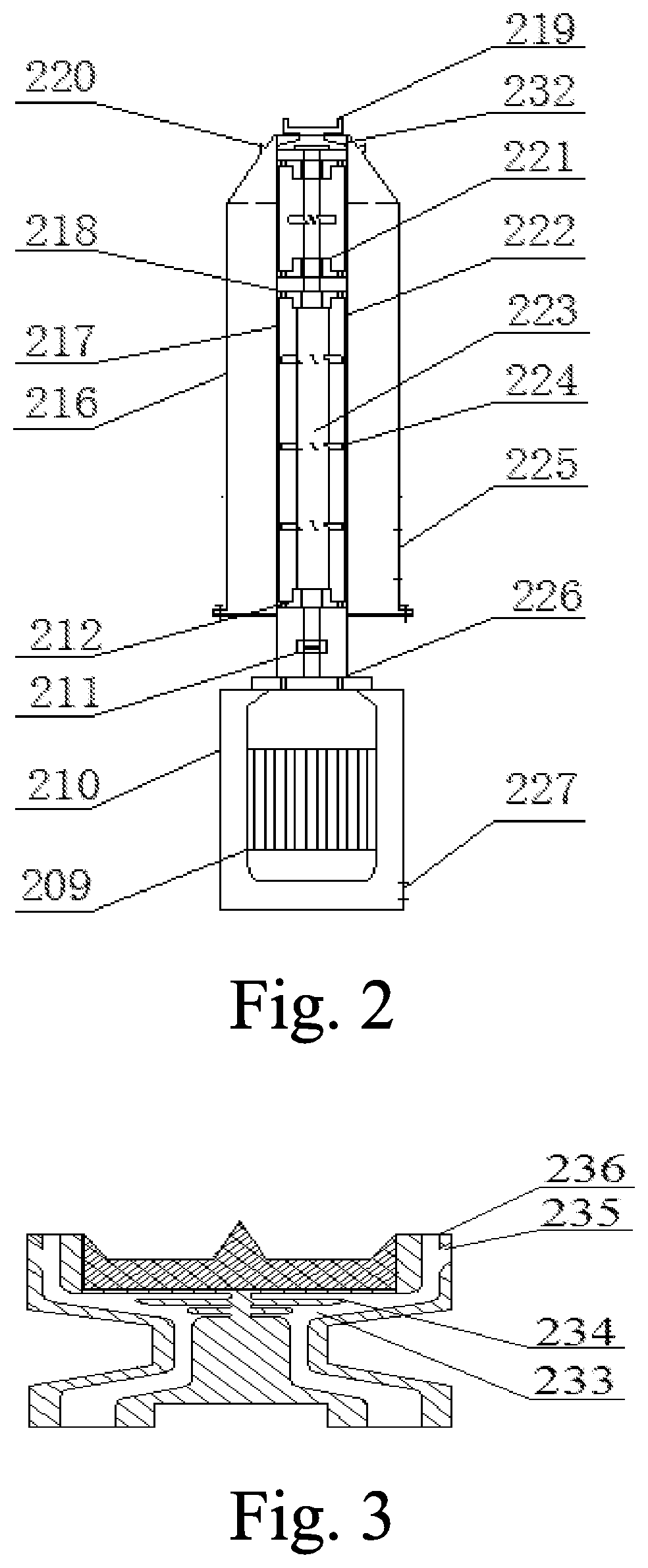 Method for controlling particle size of dry centrifugal granulated slag particles from liquid slag