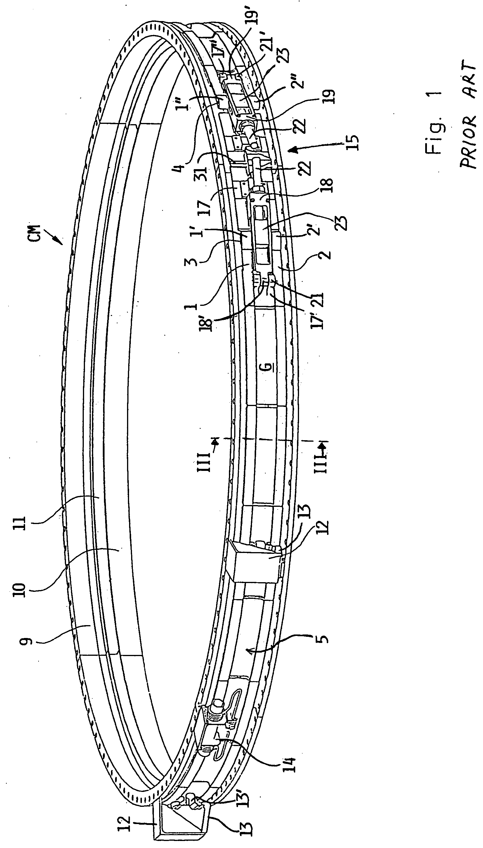 Apparatus for releasably interconnecting structural components having a rotational symmetry