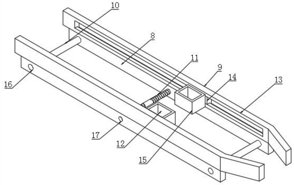 Finished automobile lifting device for automobile inspection