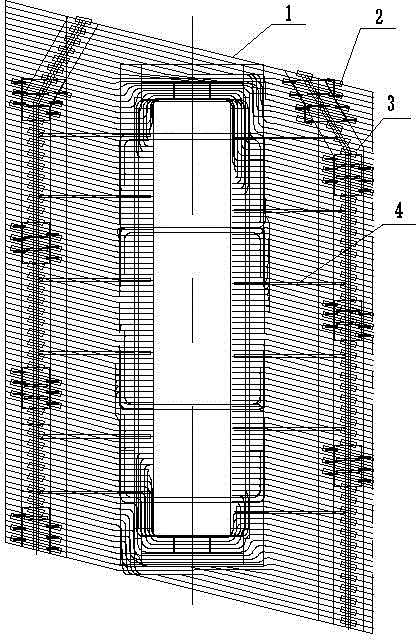 350MW supercritical boiler combustor nozzle tube panel device and method