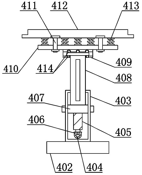 Supporting device specially used for flyover box culvert pouring