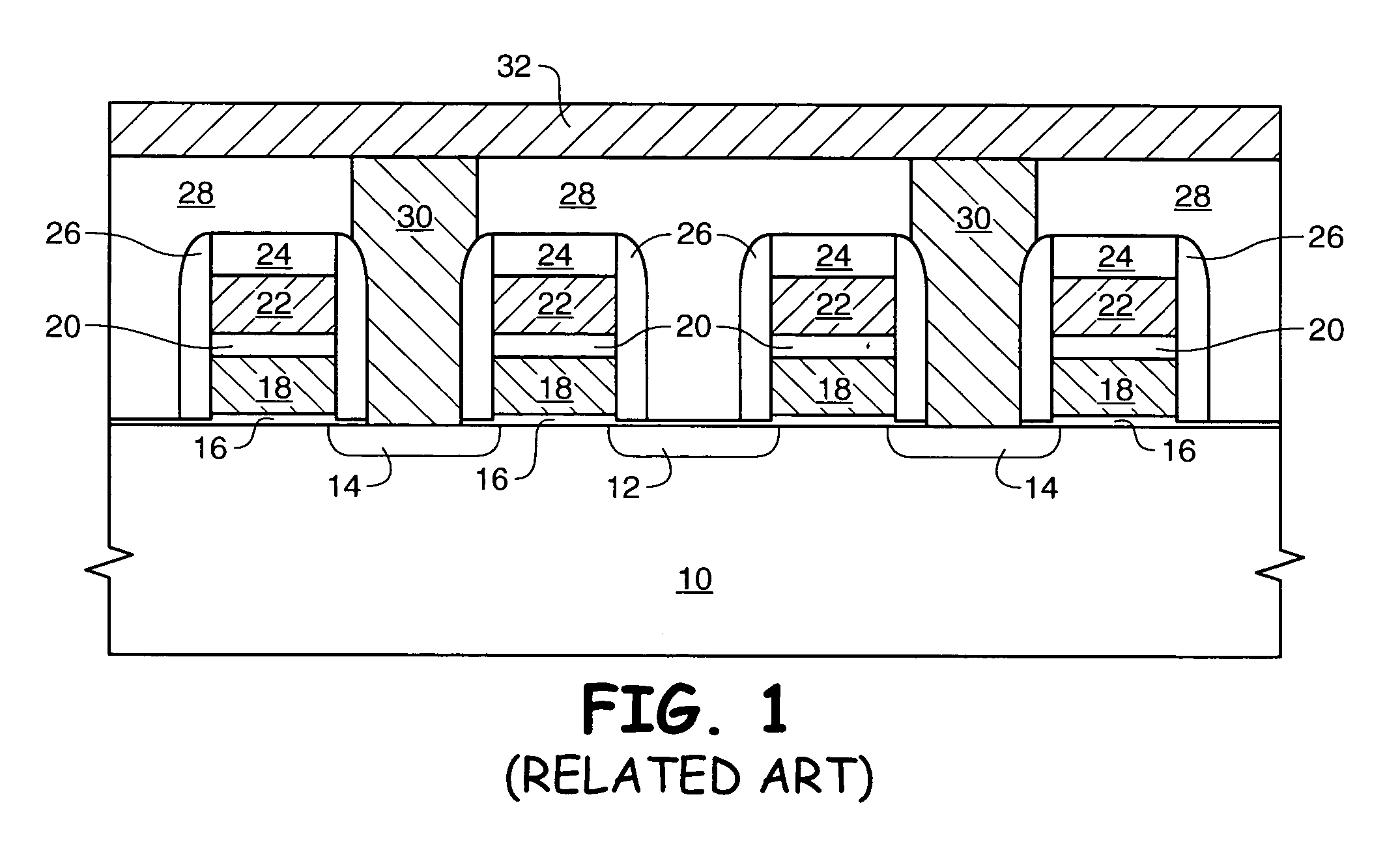Method for forming a nanocrystal floating gate for a flash memory device