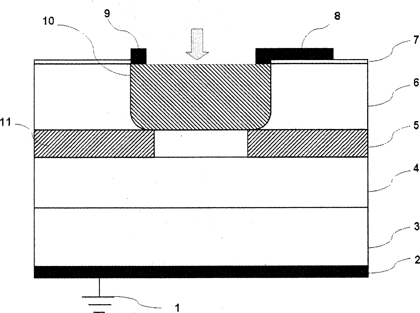 Method for restraining edge breakdown of avalanche photodiode
