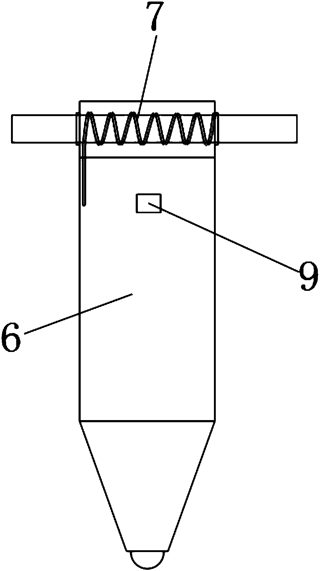 Elevator cabin position detection device