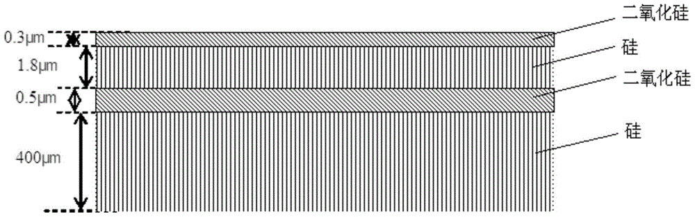 A silicon material heat source structure and its manufacturing method