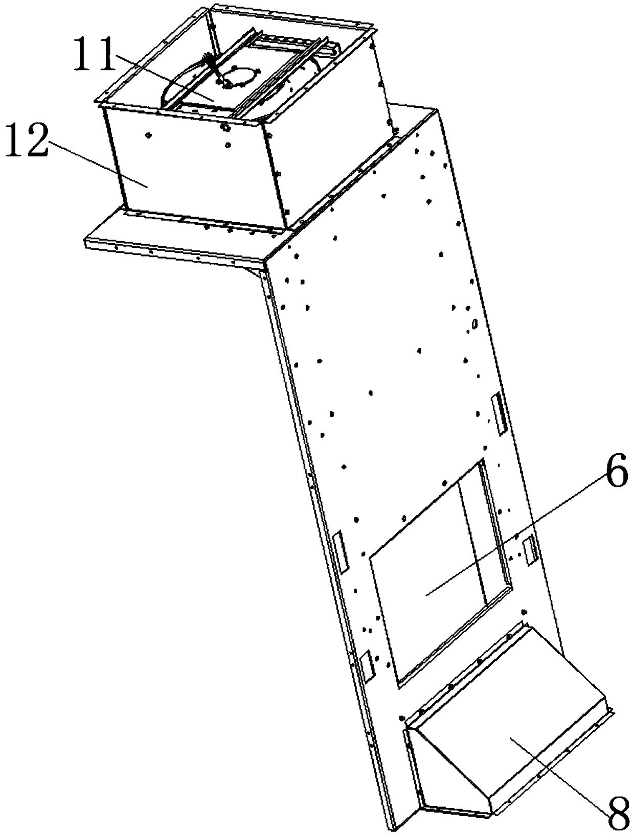 Converter cooling device