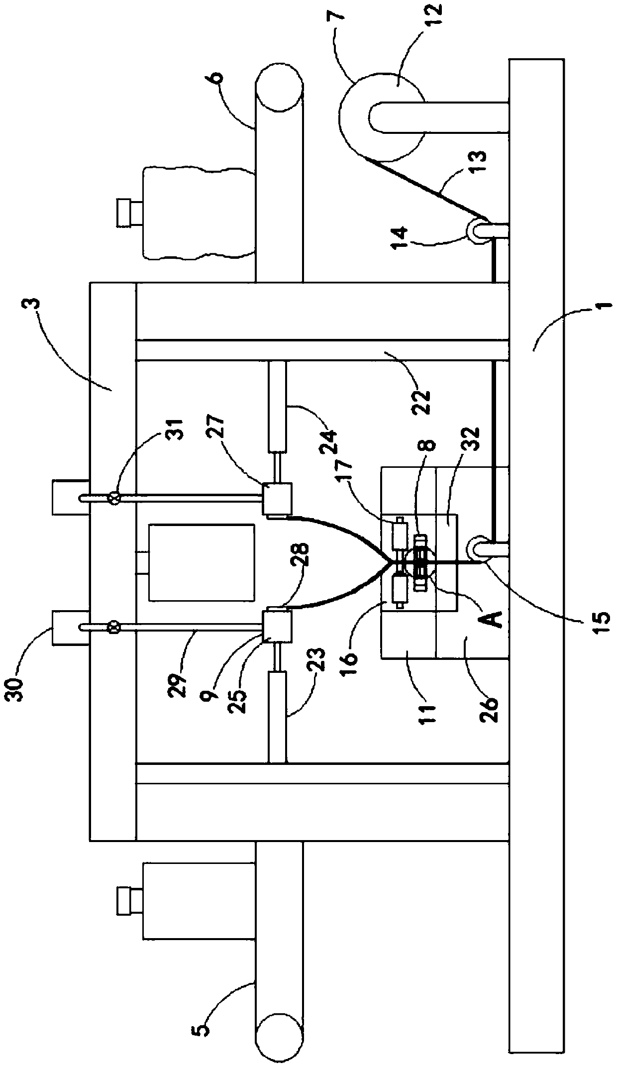 A new type of fully automatic household bottled mineral water bagging and cutting device