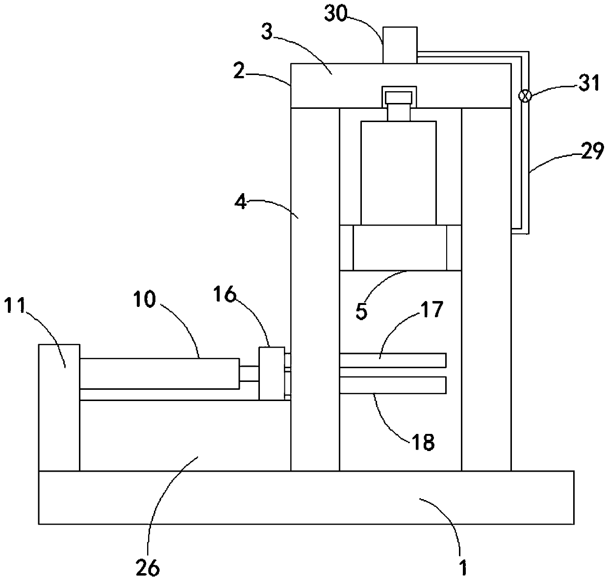 A new type of fully automatic household bottled mineral water bagging and cutting device