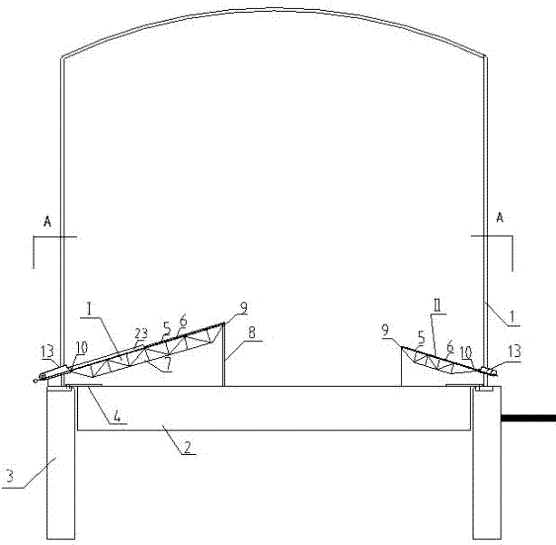 Novel steel plate warehouse