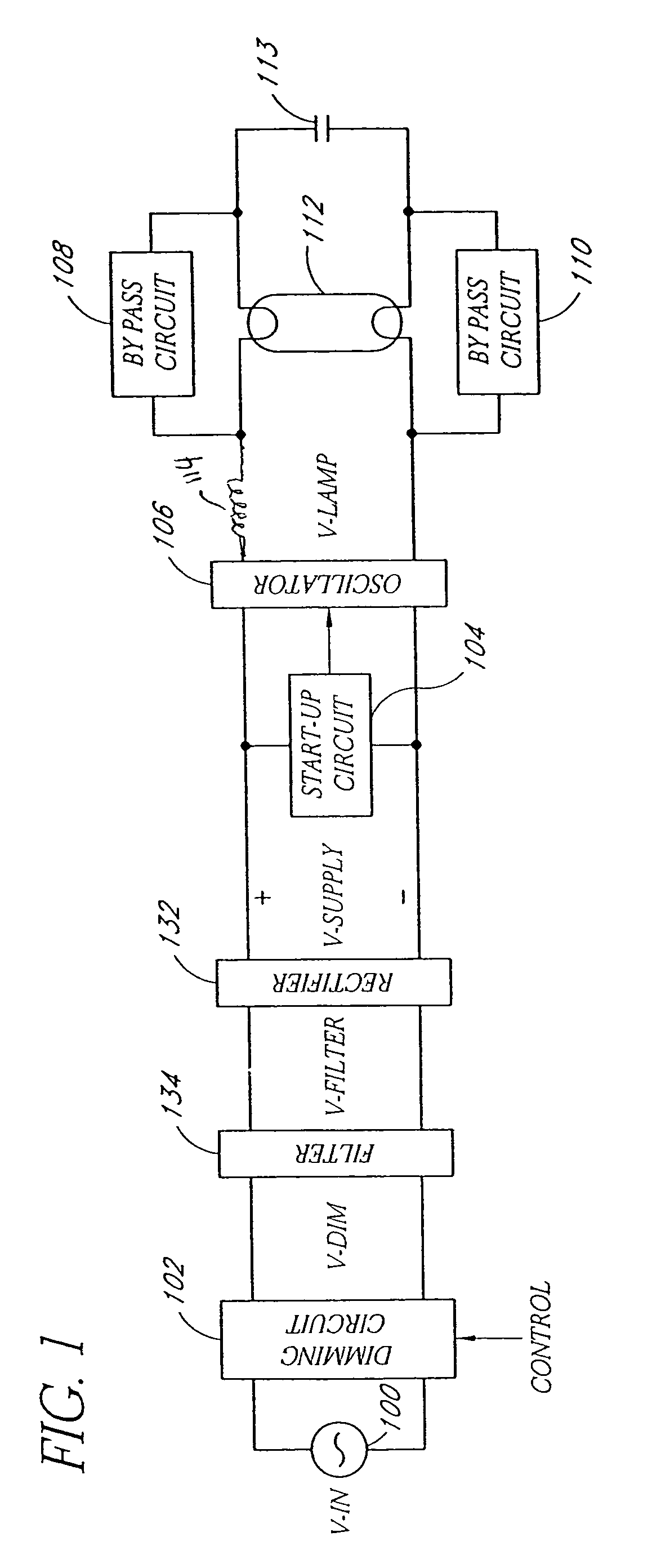 Method and apparatus for lighting a discharge lamp