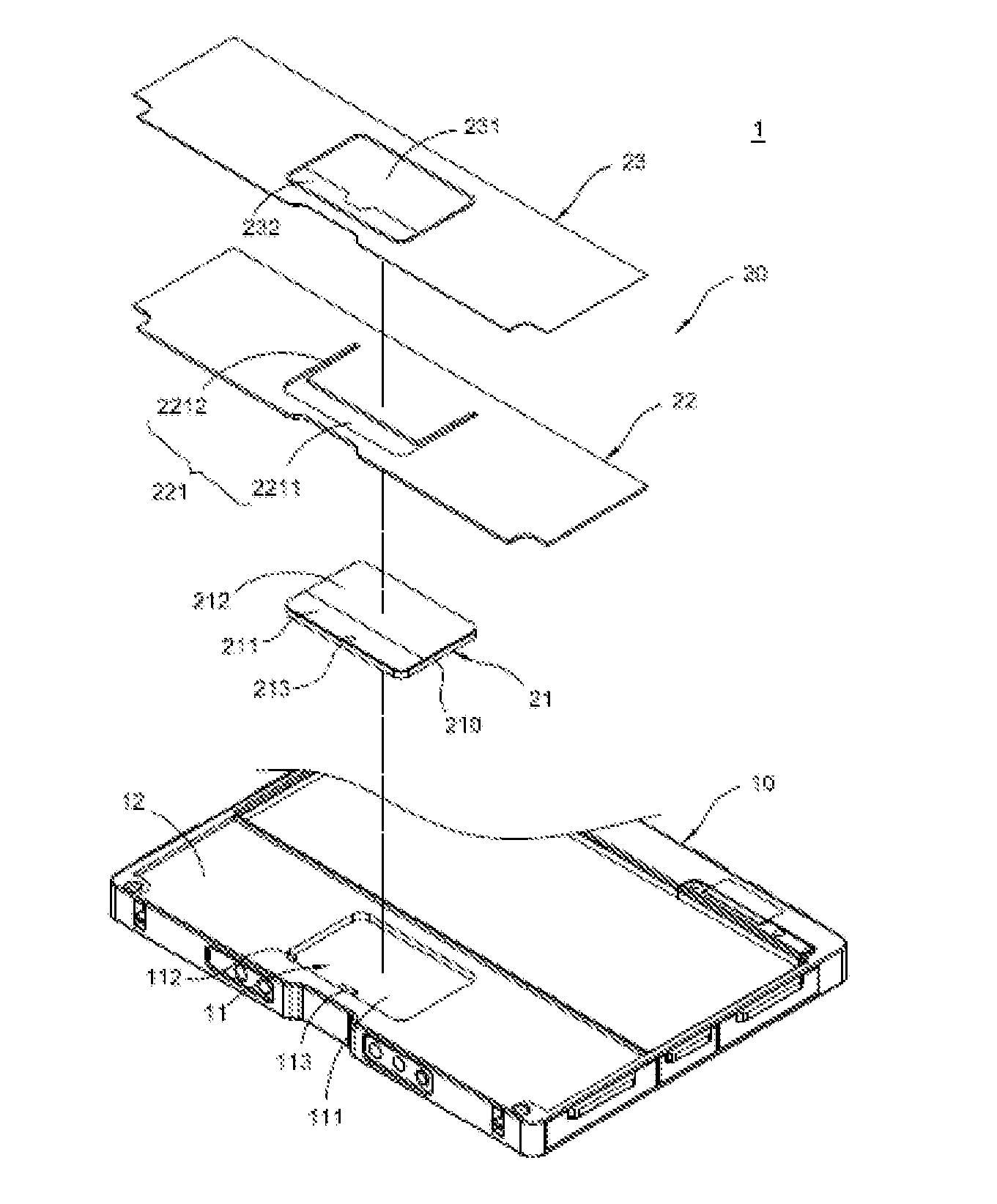 Electronic device and waterproof touch module thereof