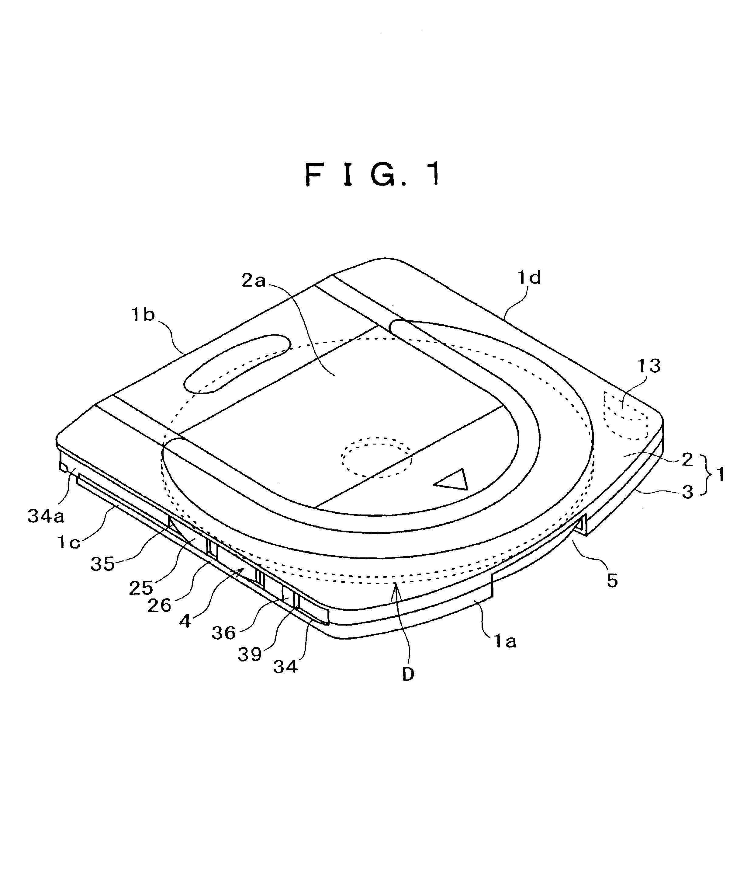 Disc cartridge with shutter overlapping gap having labyrinth shaped portion spaced to have a recessed dust deposition portion