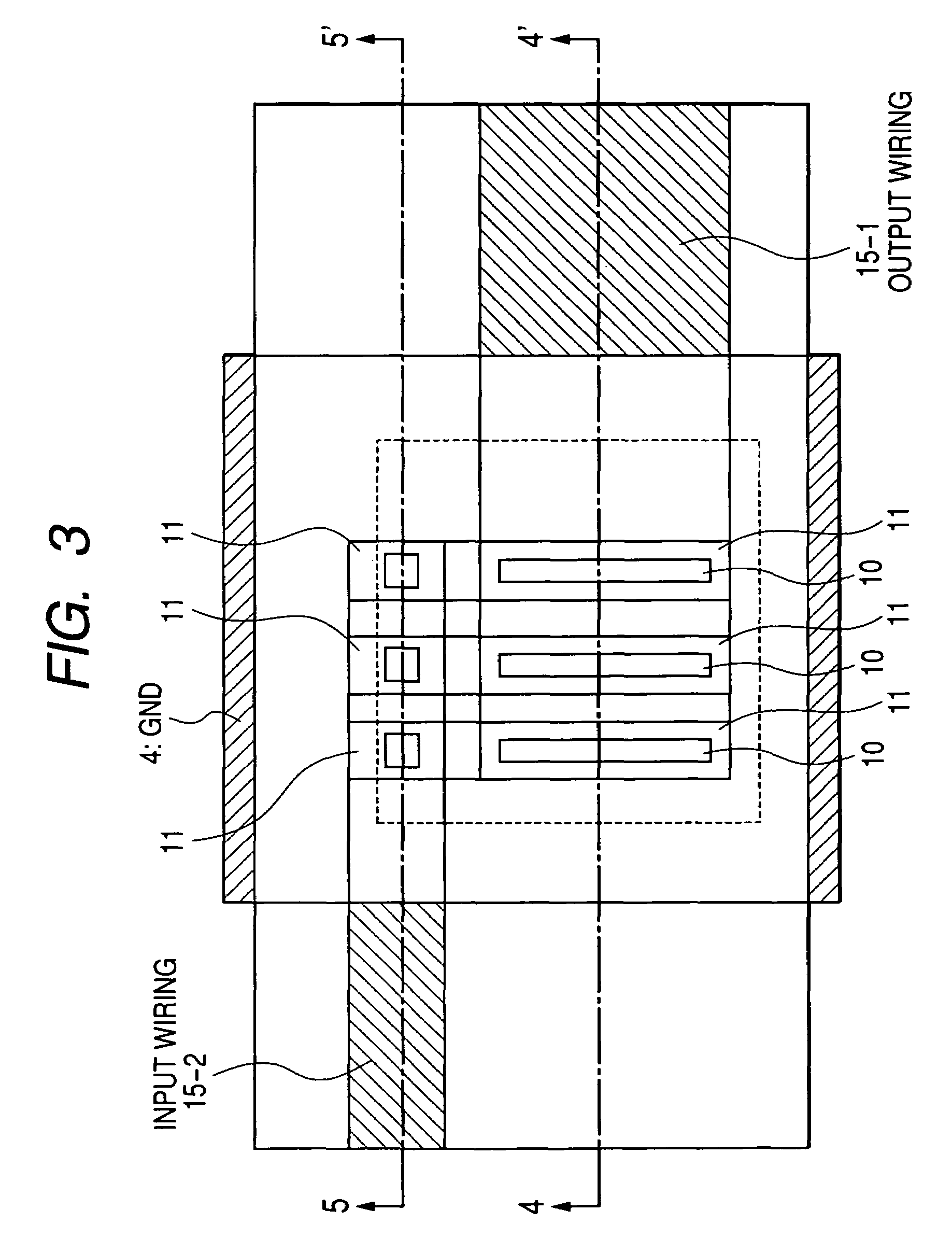 Semiconductor HBT MMIC device and semiconductor module