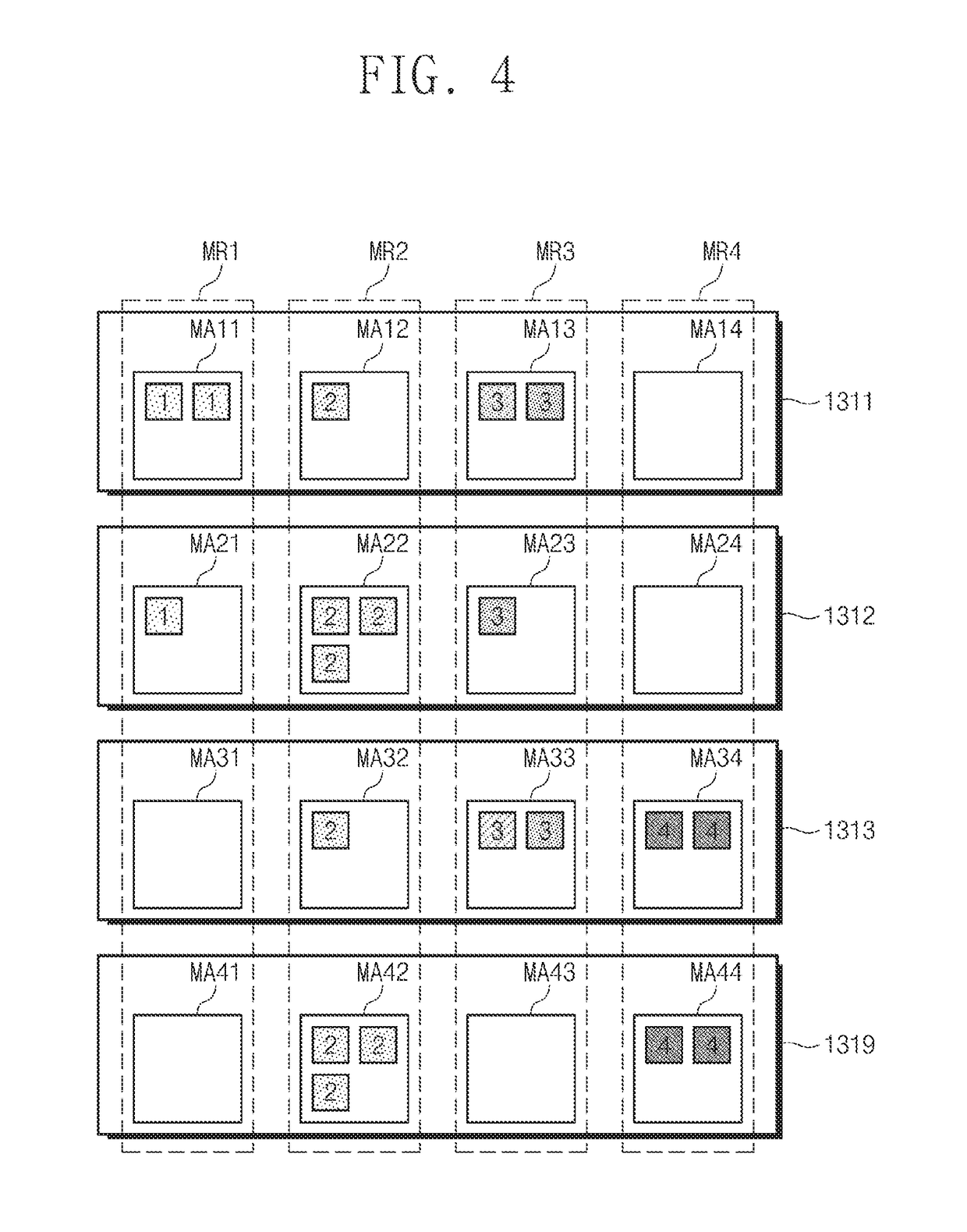 Storage device previously managing physical address to be allocated for write data