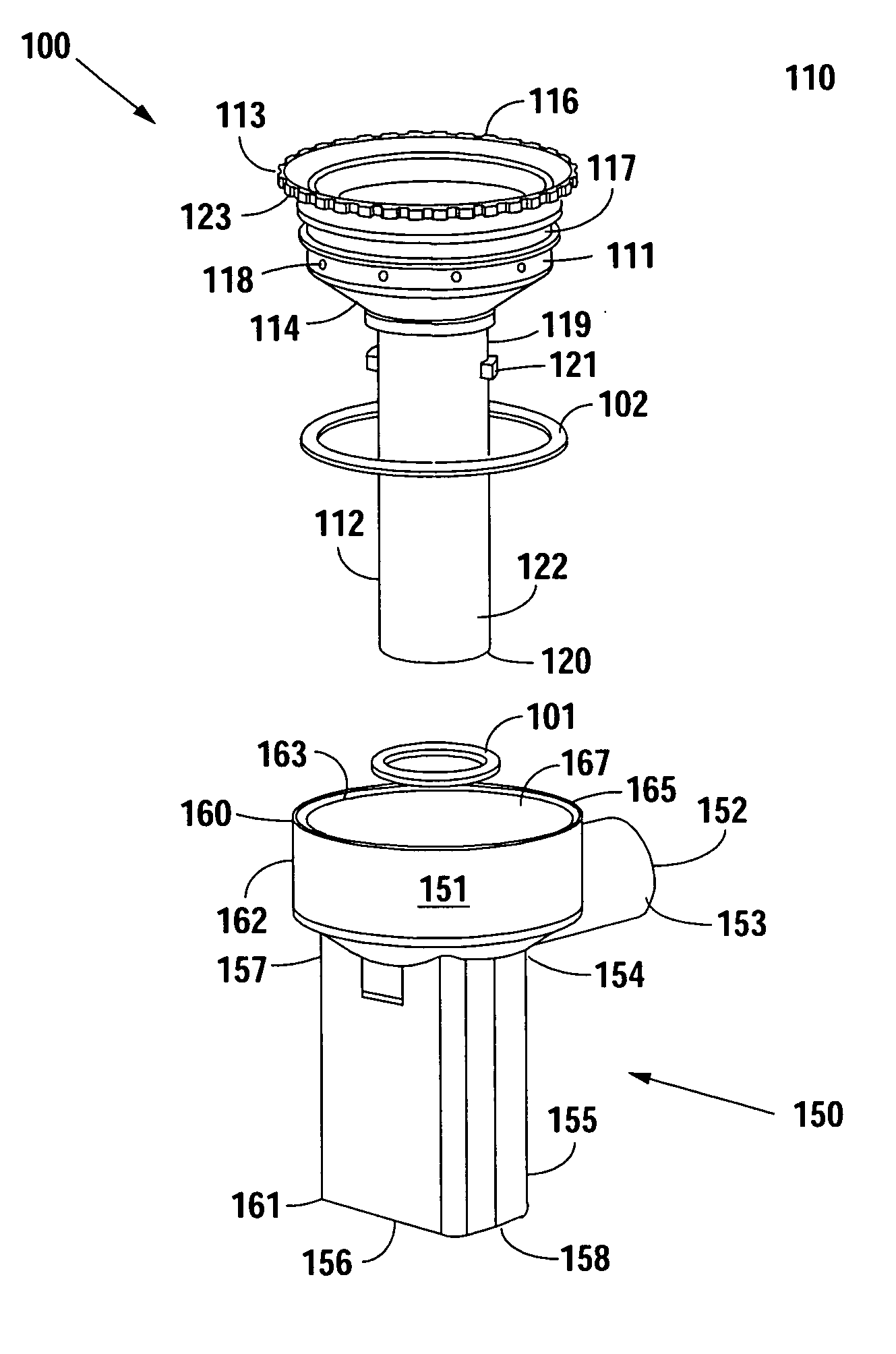 Method and apparatus for a mixing assembly