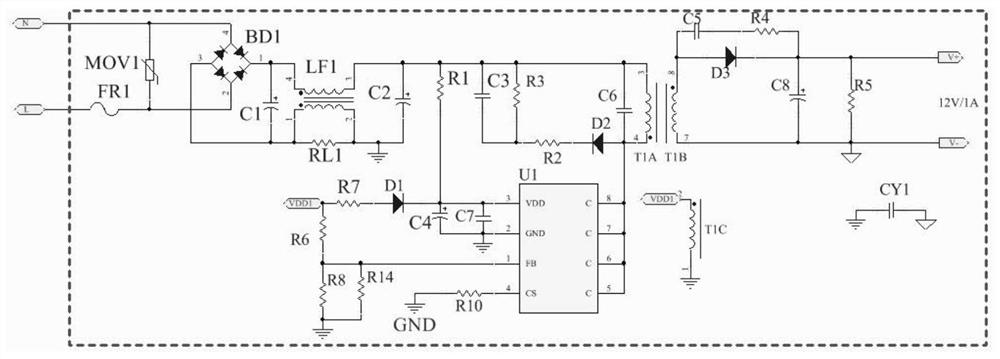 Intelligent lamp control system circuit with FTTR/F5G optical fiber WIFI function