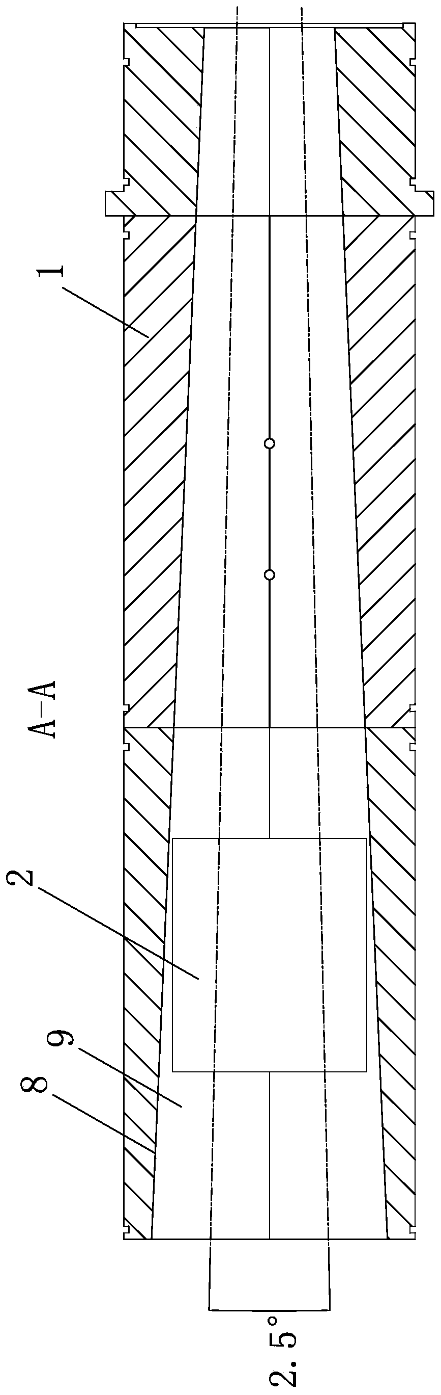 Double-shaft bulking machine and working method thereof