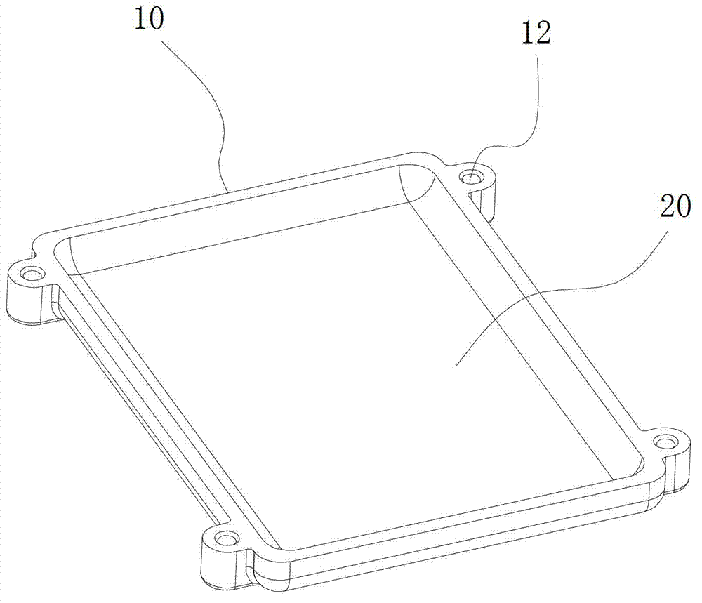 Plastic casing structure provided with protective circuit, as well as forming die and manufacture method thereof