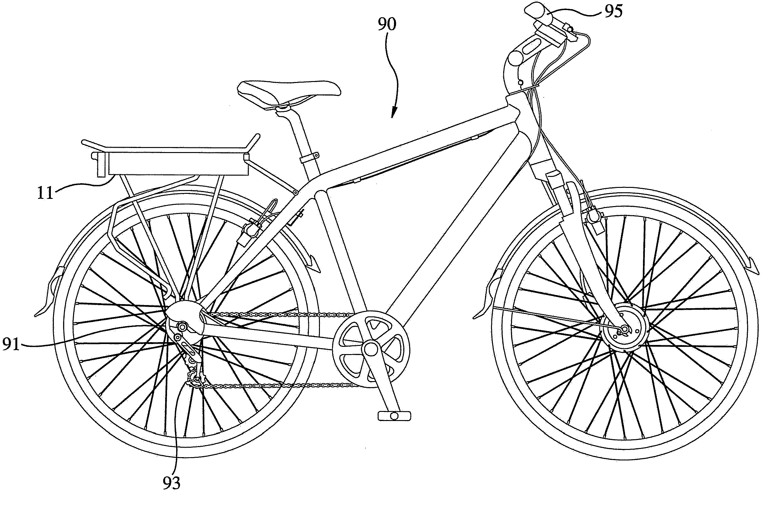 Riding safety protection system of power assisted bicycle