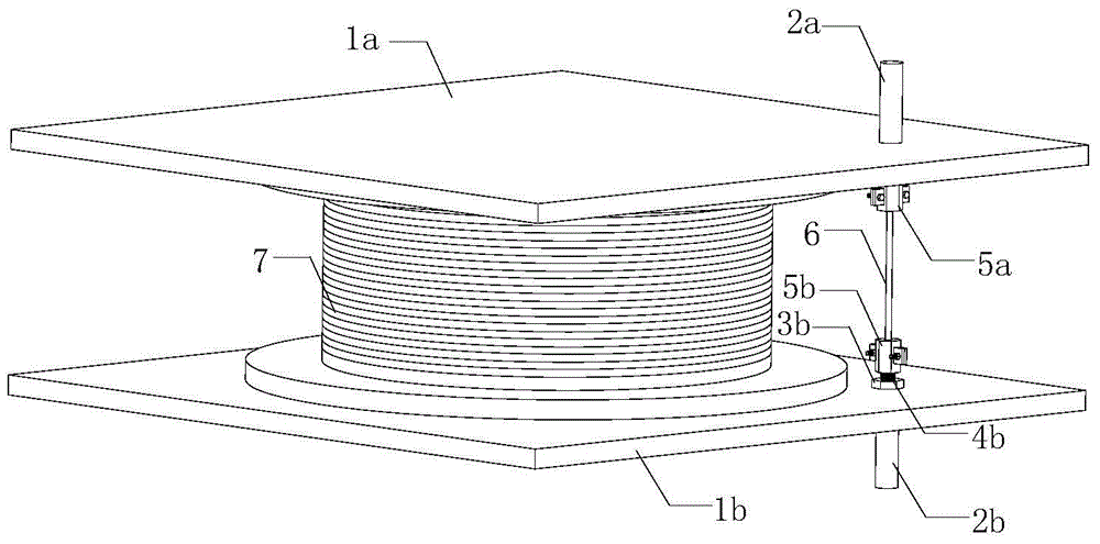 A Tension Locking Device Used on a Shock-Isolation Rubber Bearing