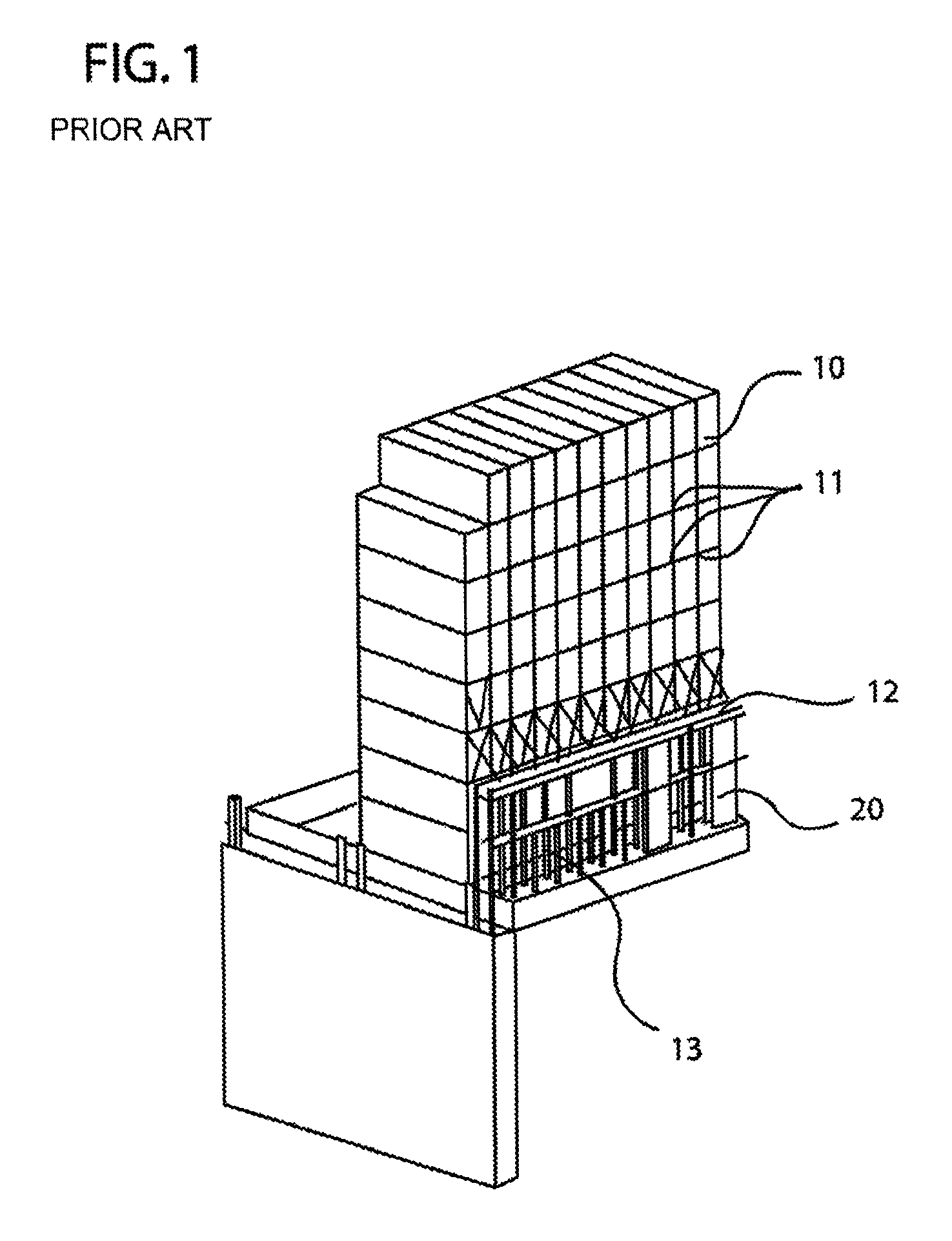 Method of securing freight containers on deck of ship, and spring lashing bar, space adjuster and securing system used in the method