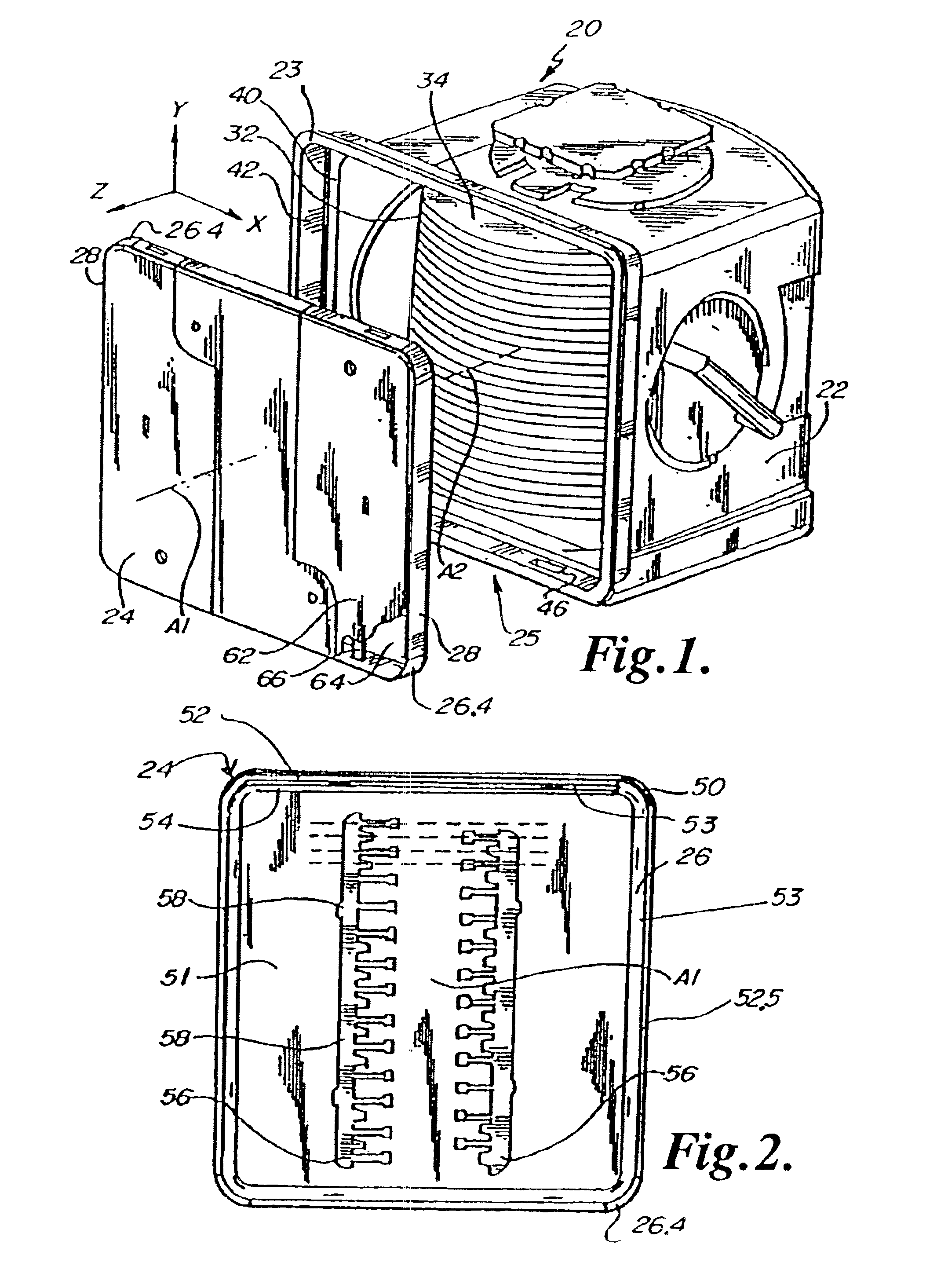 Wafer enclosure sealing arrangement for wafer containers