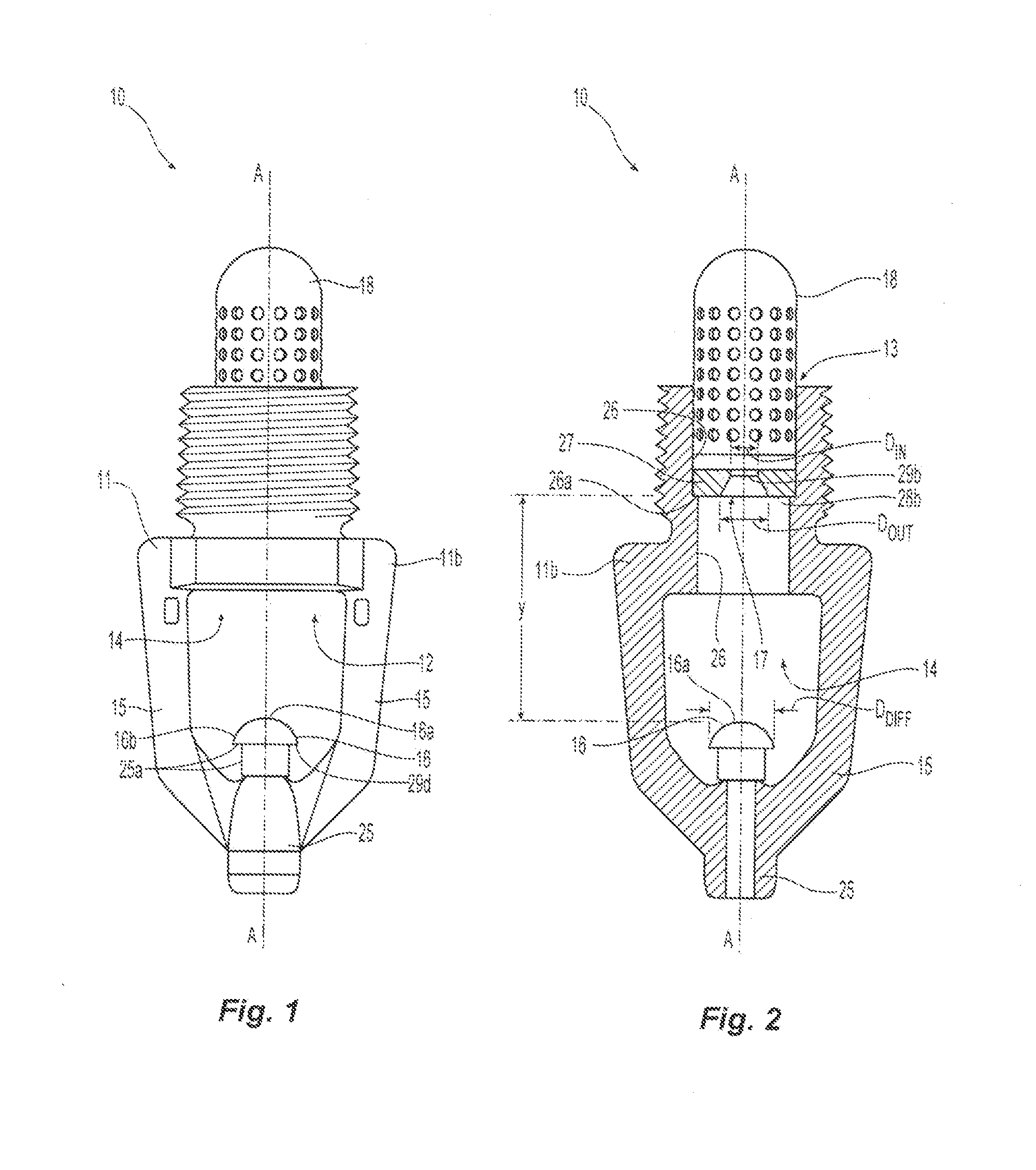 Fire protection device and method for fire protection of an industrial oil cooker