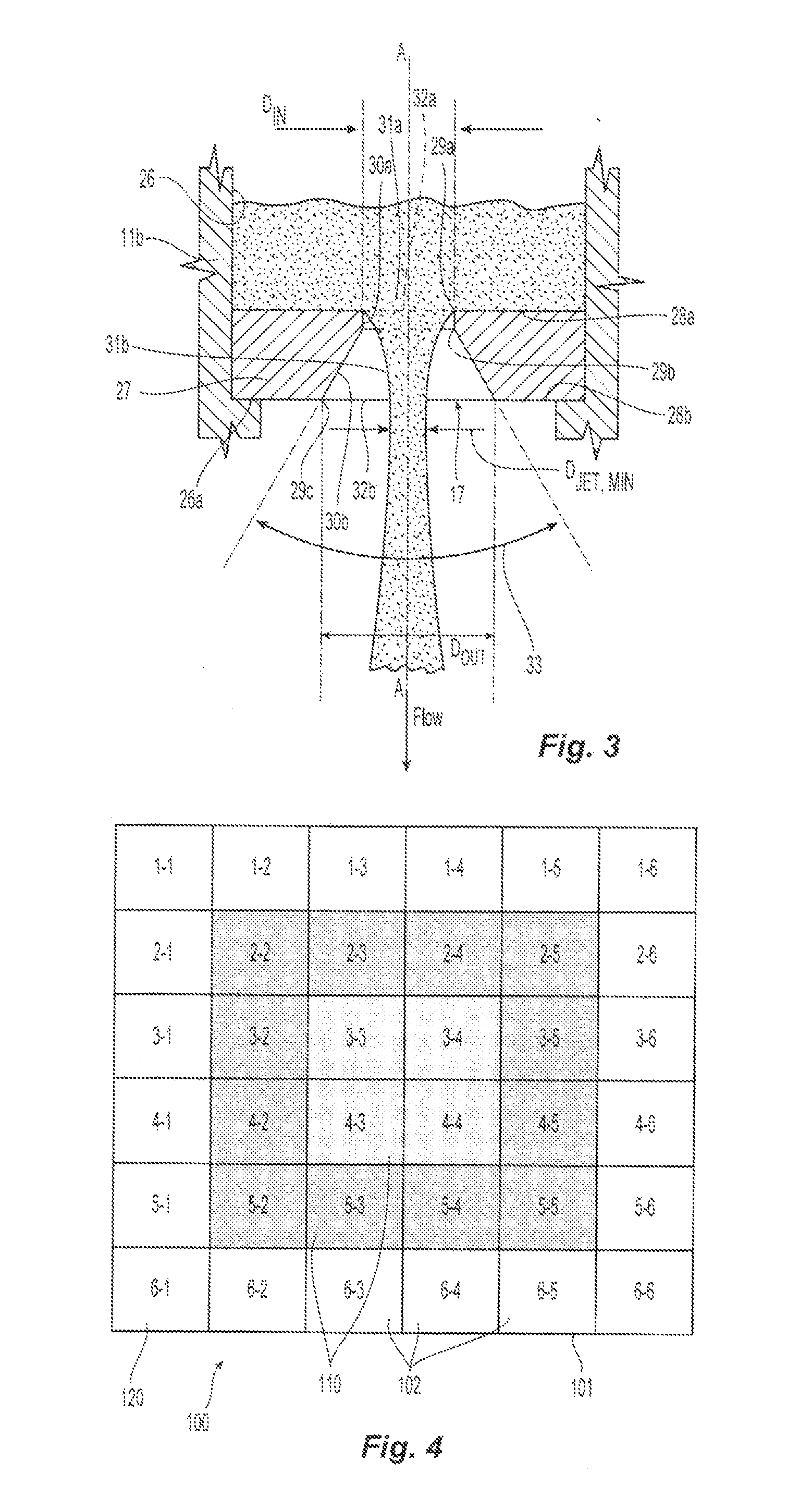 Fire protection device and method for fire protection of an industrial oil cooker