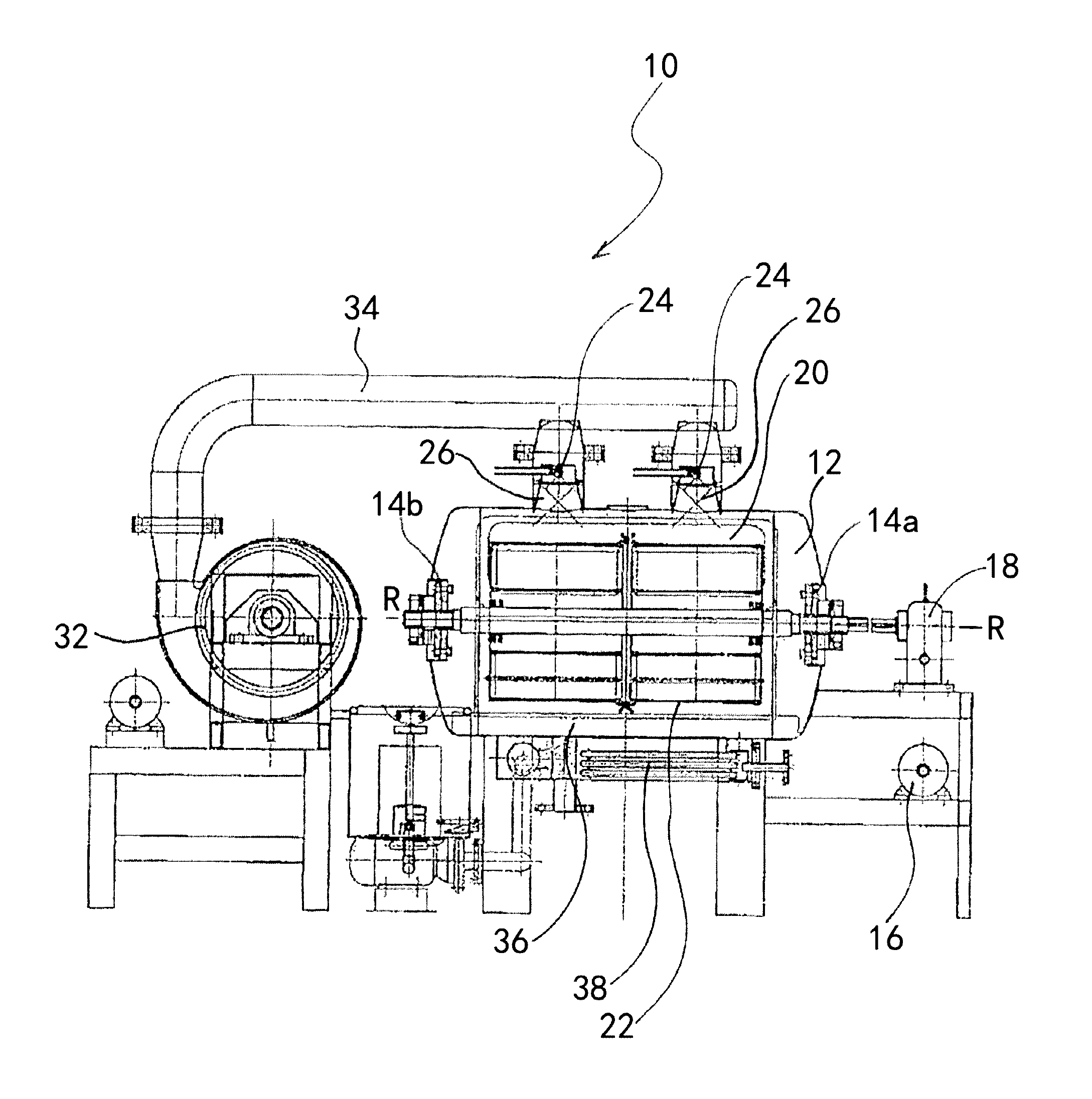 Garment dyeing machine