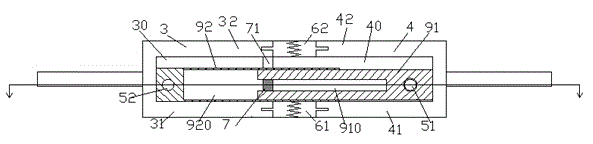 Bridge with automatic cleaning expansion joint device with contact sensors