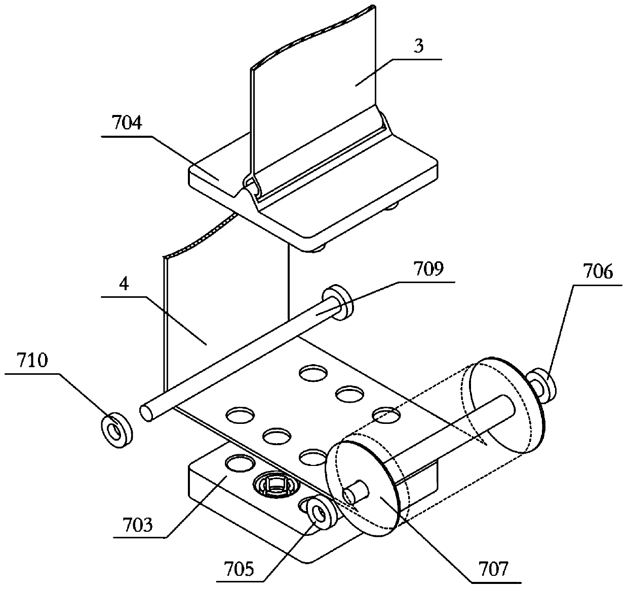 Automatic control device used in expanding process of air bag restraint system