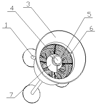 Spray type feeding machine for livestock breeding