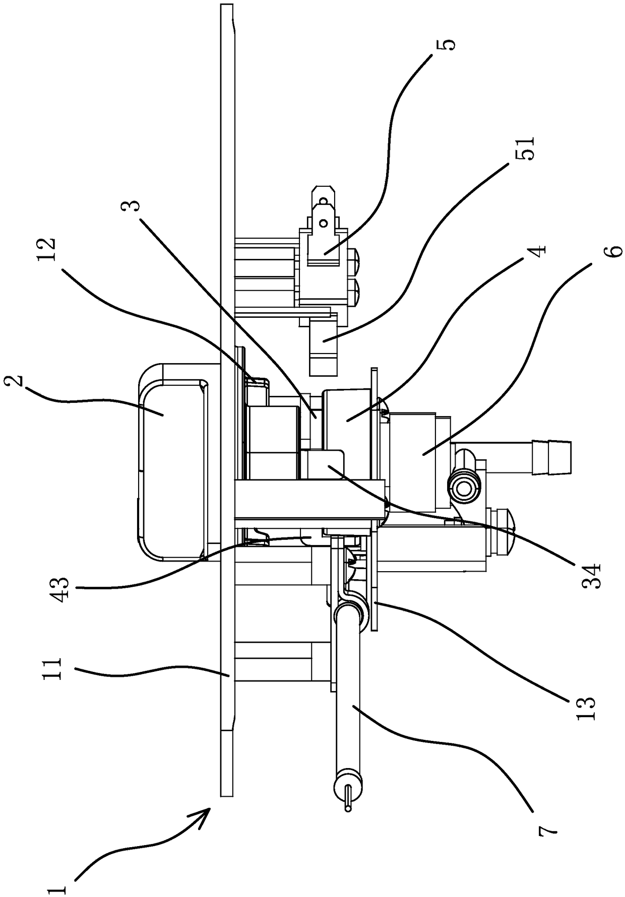 A digital generator three-in-one switch