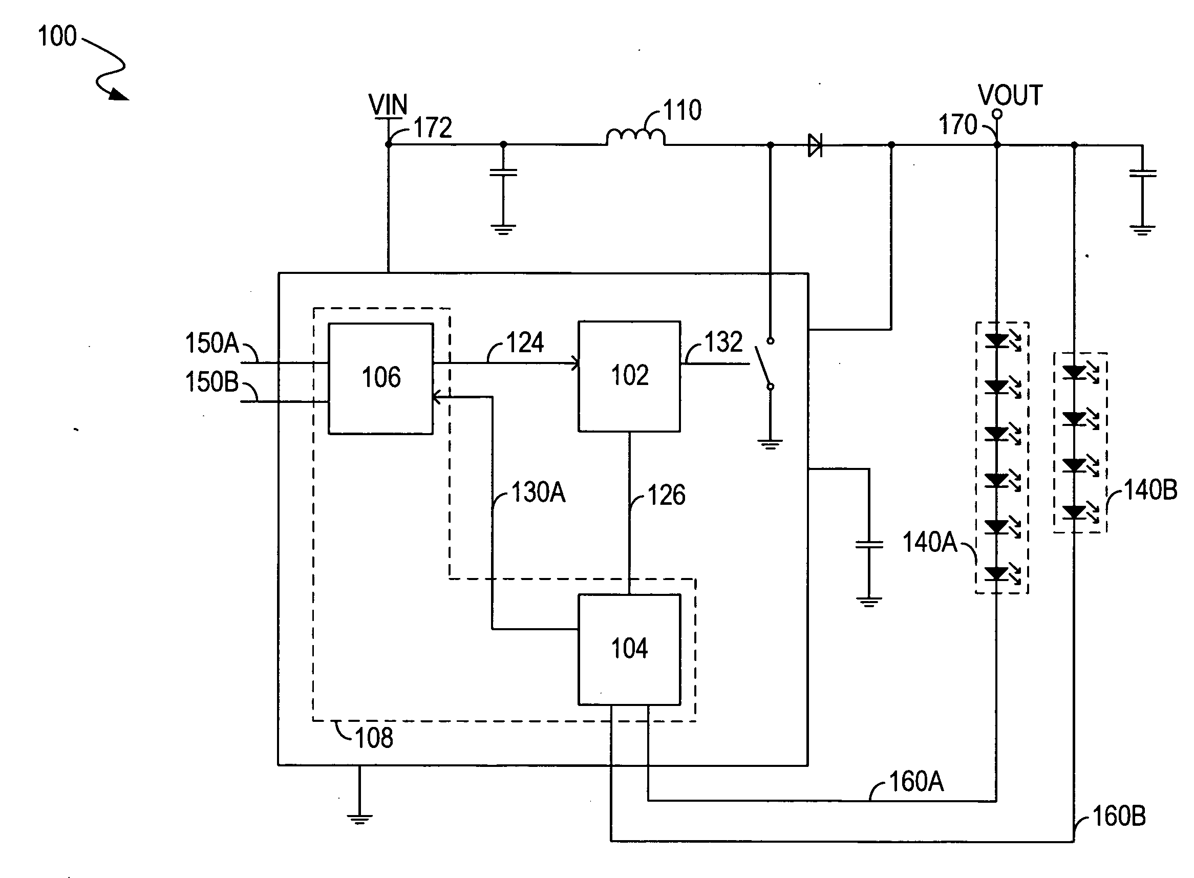 Power supply topologies with pwm frequency control