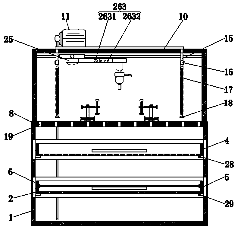 Mechanical fitting trimming device with water recycling function