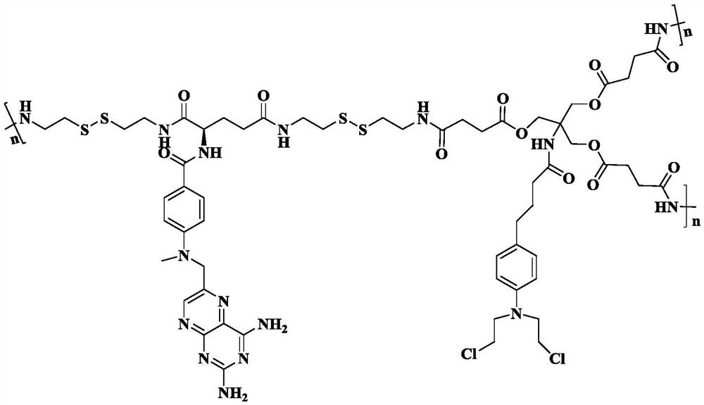 A kind of carrier-free hyperbranched macromolecular polymer and its preparation method